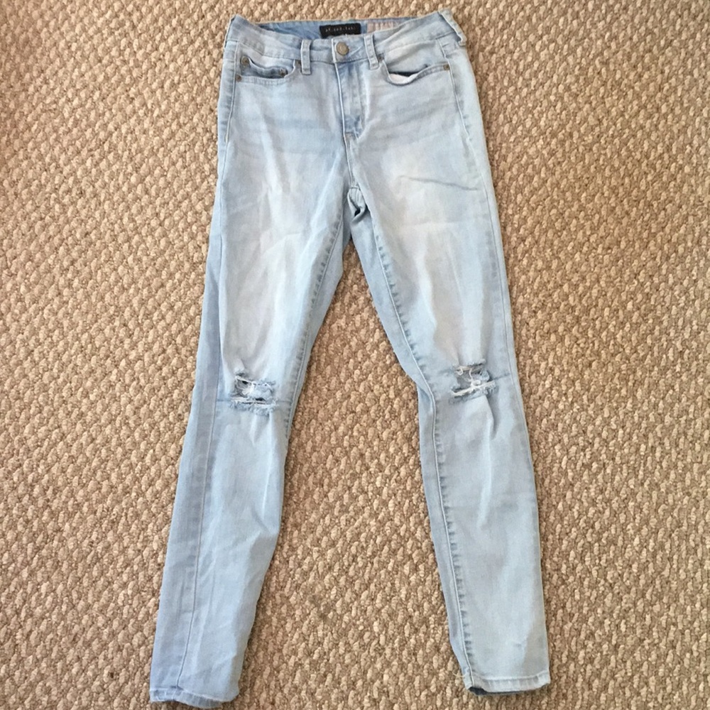 Ankle cut jeans!